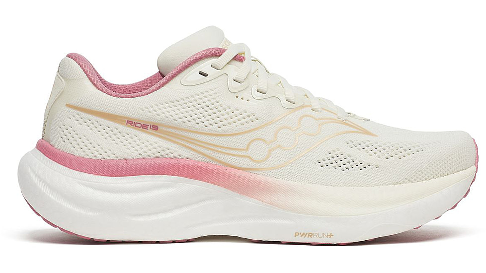 Saucony Ride 19, Vanilla/Mauve, 6, S11055-142-6