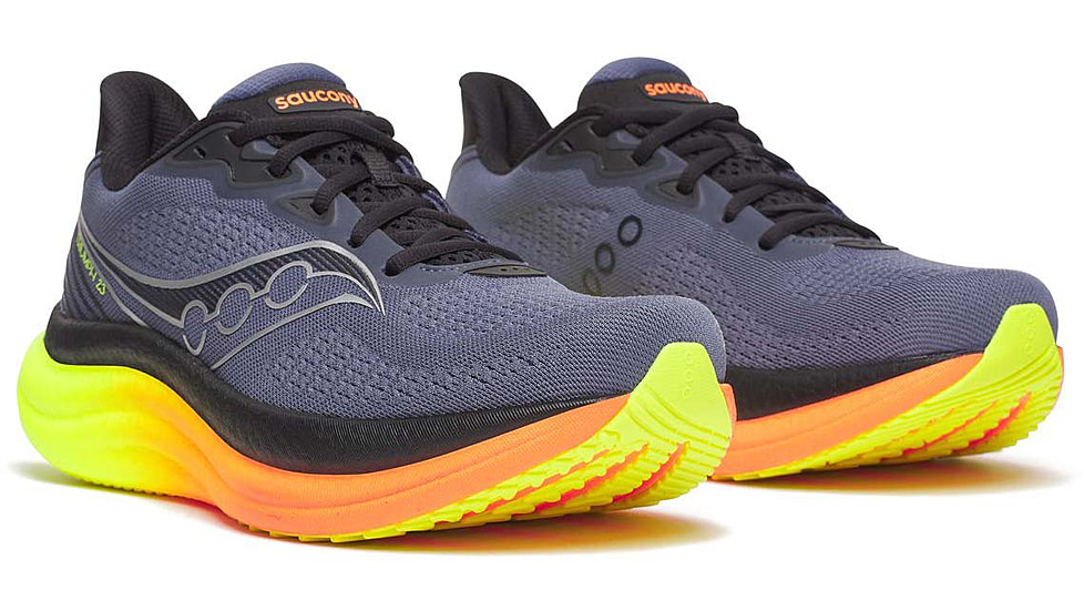 Saucony Triumph 23 - Mens, Shadow/Vizi, 12.5, S21023-99-M-12.5