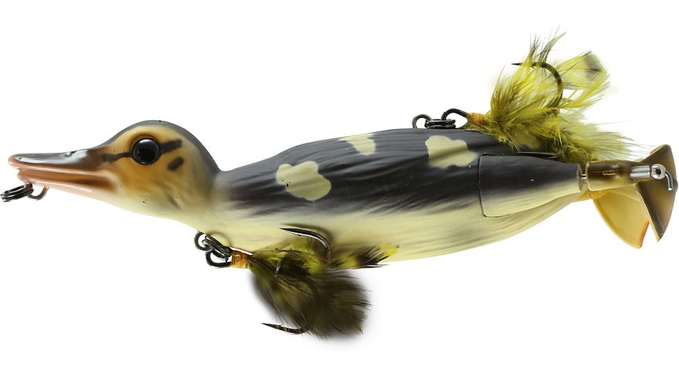 Savage Gear 3D Topwater Suicide Duck 4.25in, 1oz, Wood Duckling, D-110-WD