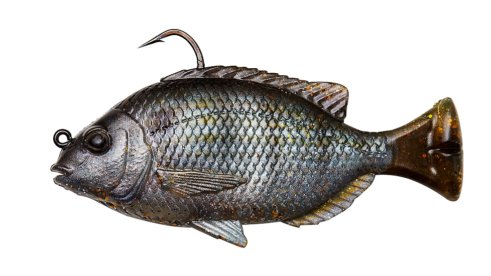 Savage Gear Pulse Tail Pinfish RTF Soft Bait, Pack of 1, 4in, Ghost Pinfish, 1585903