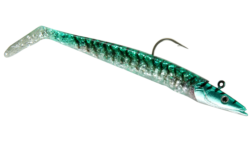 Savage Gear Sandeel Soft Bait, Pack of 2, 6in, Mackerel, 1587031