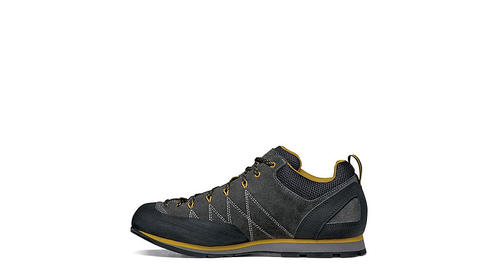 Scarpa Crux Shoes - Mens, Shark/Mustard, 43.5, 72053/350.8-SrkMus-43.5