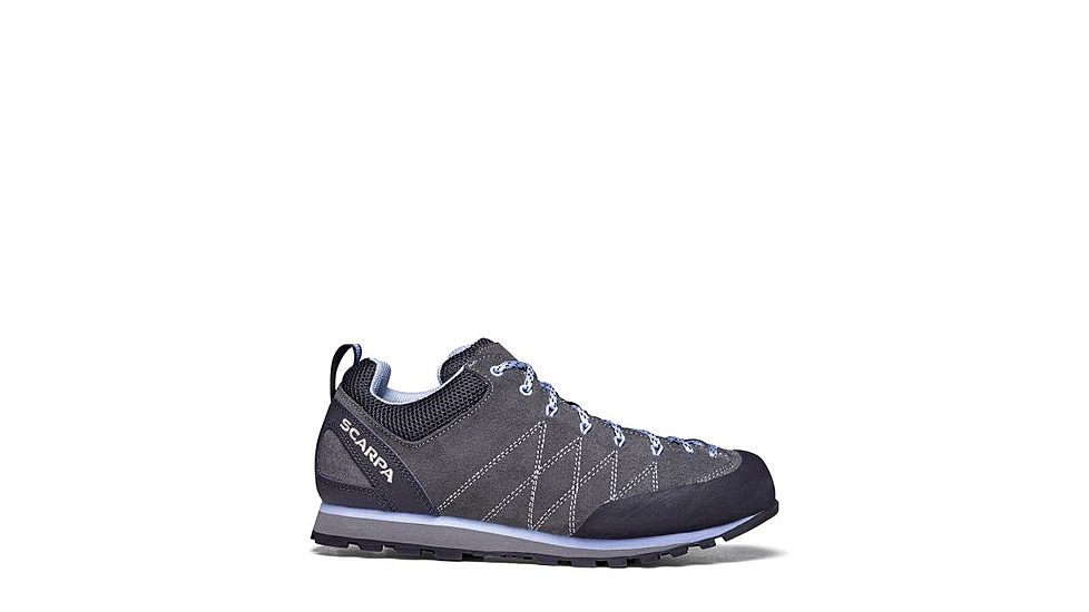 Scarpa Crux Shoes - Womens, Shark/Lavender, 41, 72053/352.8-SrkLav-41