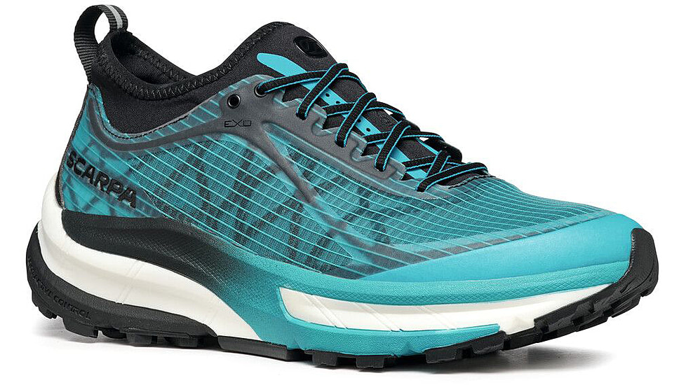 Scarpa Golden Gate ATR Trailrunning Shoes - Mens, Azure/Black, 45, 33076/351-AzrBlk-45