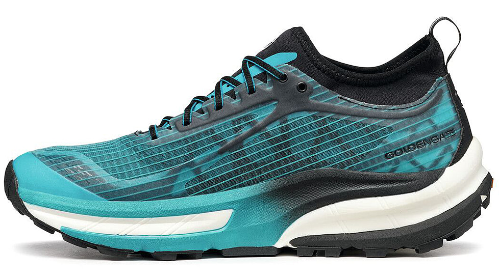 Scarpa Golden Gate ATR Trailrunning Shoes - Mens, Azure/Black, 45, 33076/351-AzrBlk-45