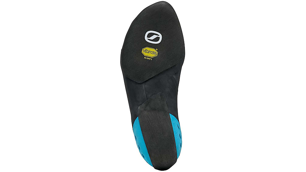 Scarpa Instinct S Climbing Shoes, Black/Azure, 38.5, 70039/000-BlkAzr-38.5
