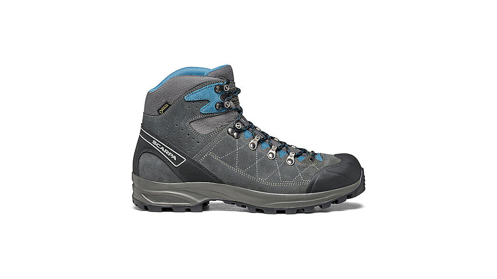 Scarpa Kinesis Pro Gtx Hiking Boots - Mens, Shark Grey/Lake Blue, 43, Lkblu-43