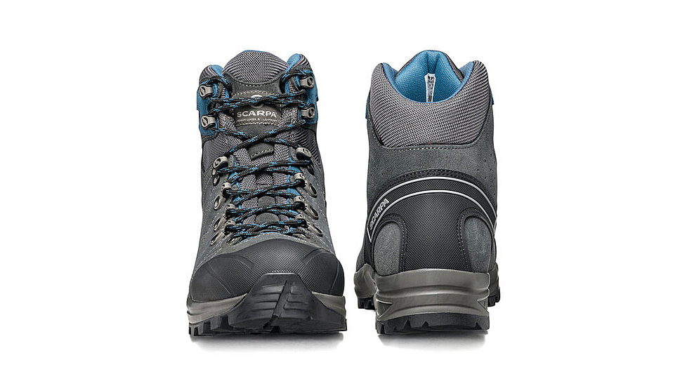 Scarpa Kinesis Pro Gtx Hiking Boots - Mens, Shark Grey/Lake Blue, 43, Lkblu-43