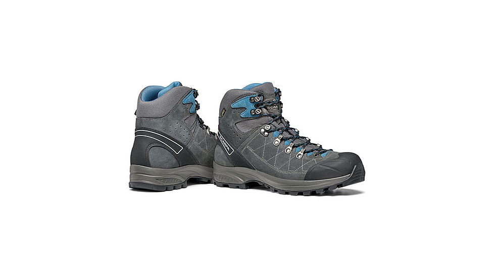 Scarpa Kinesis Pro Gtx Hiking Boots - Mens, Shark Grey/Lake Blue, 43, Lkblu-43