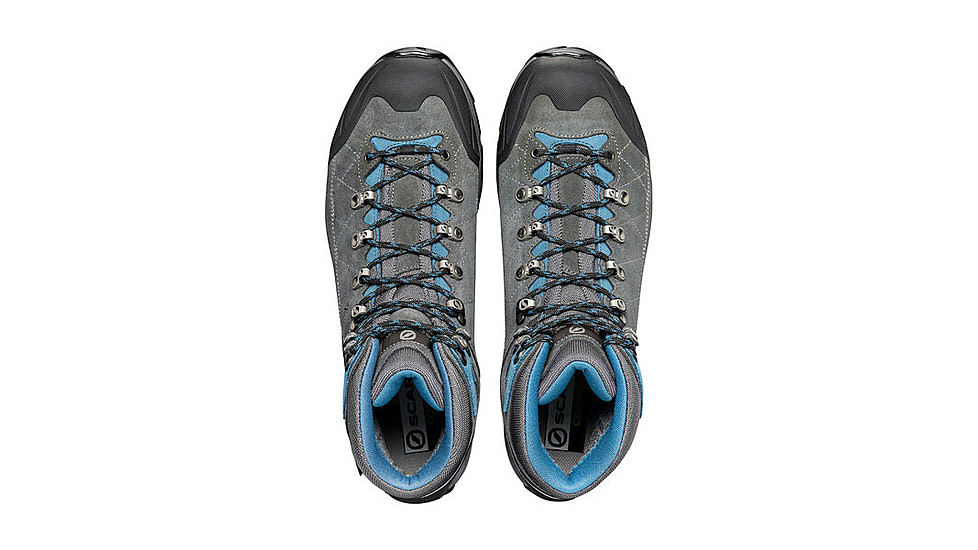 Scarpa Kinesis Pro Gtx Hiking Boots - Mens, Shark Grey/Lake Blue, 43, Lkblu-43