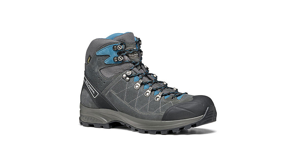 Scarpa Kinesis Pro Gtx Hiking Boots - Mens, Shark Grey/Lake Blue, 43, Lkblu-43