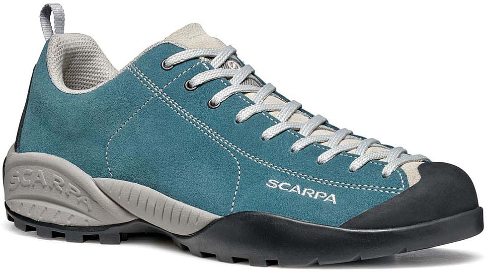 Scarpa Mojito Approach Shoe - Men's, 12.5 US, Medium, Lake Blue, 32605/350-Lblu-46