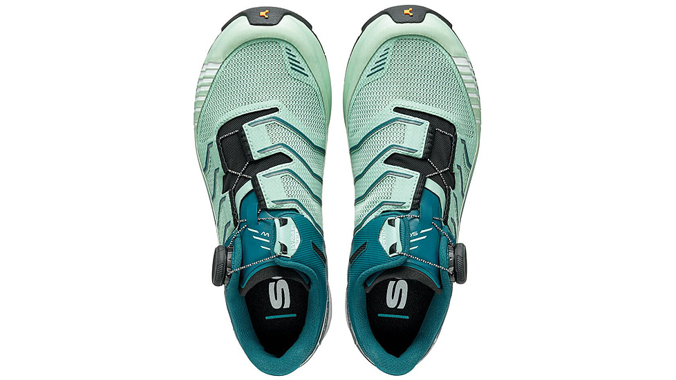 Scarpa Ribelle Run Kalibra HT Shoes - Womens, Misty Jade/Deep Lagoon, 36, 33084/352-MstJdeDpLgn-36