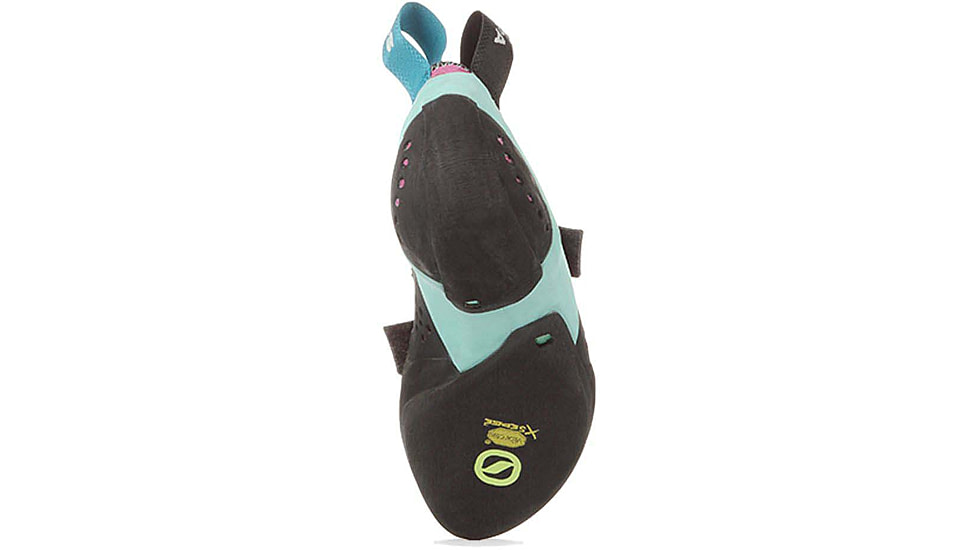 Scarpa Vapor V Climbing Shoes - Womens, Dahlia/Aqua, 37.5, 70040/002-DalAqua-37.5