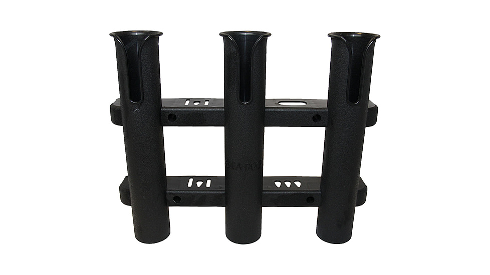 Sea-Dog Three Pole Rod Storage Rack - Black 77690
