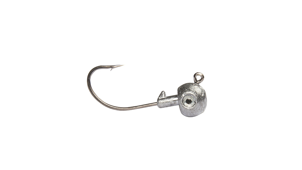 Sea Striker Got-Cha Round head flat back Live Eye jig 1/2oz Unplated, 5 pack, FBLE12