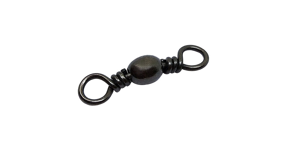 Sea Striker Twisted Barrel Swivel Size 10 Black 9 pack, SSTBSBK-10
