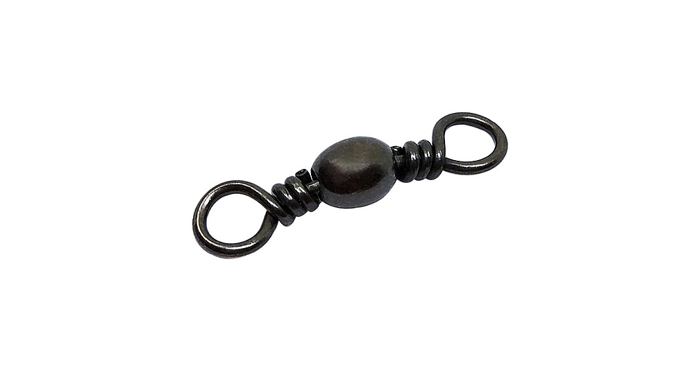 Sea Striker Twisted Barrel Swivel Size 14 Black 9 pack, SSTBSBK-14
