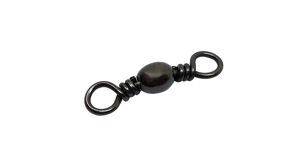 Sea Striker Twisted Barrel Swivel Size 2/0 Black 4 pack, SSTBSBK-2/0