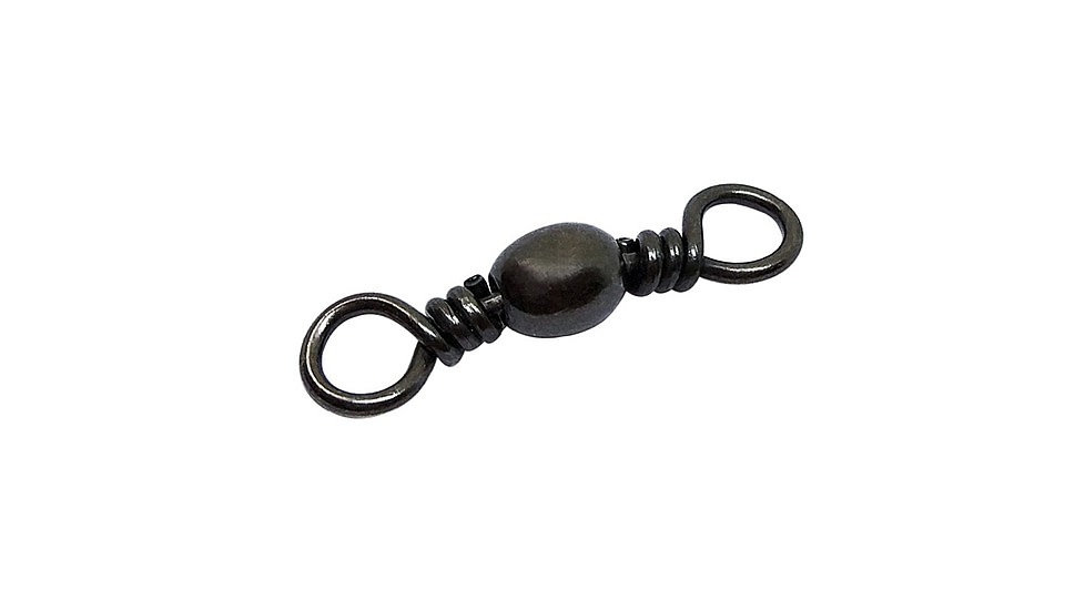Sea Striker Twisted Barrel Swivel Size 3 Black 6 pack, SSTBSBK-3