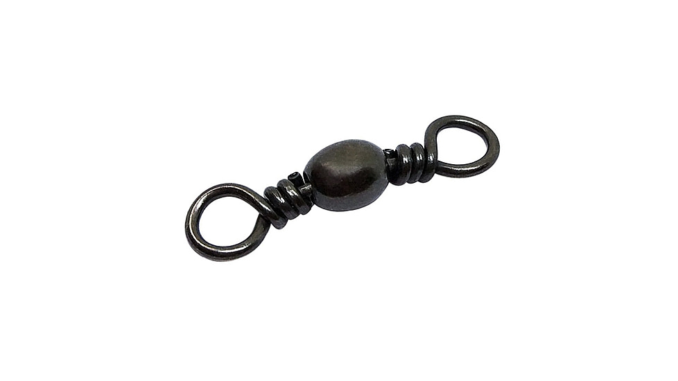 Sea Striker Twisted Barrel Swivel Size 5 Black 7 pack, SSTBSBK-5