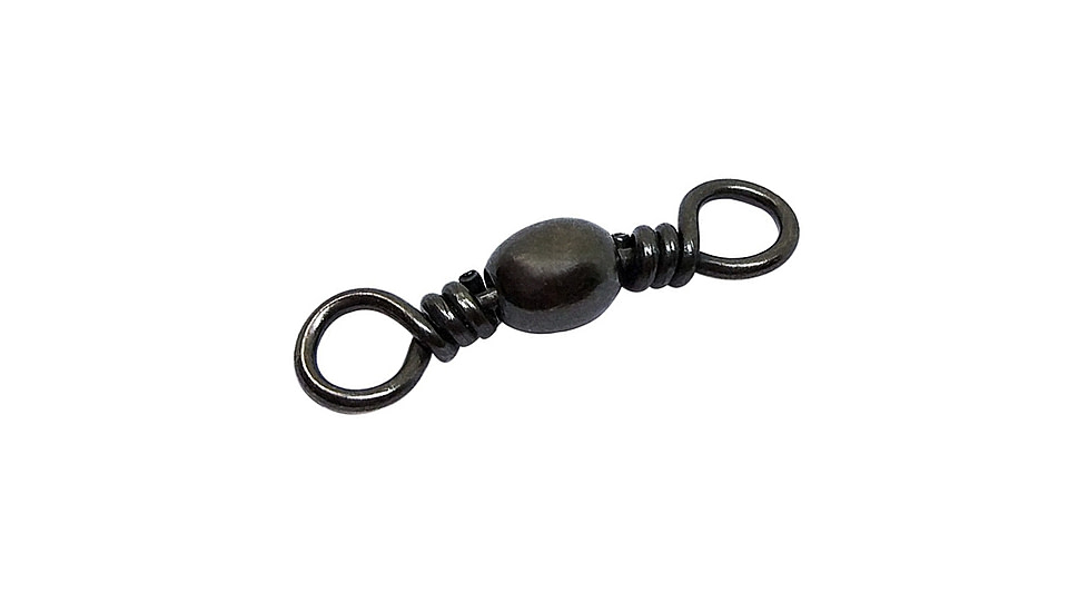 Sea Striker Twisted Barrel Swivel Size 7 Black 8 pack, SSTBSBK-7