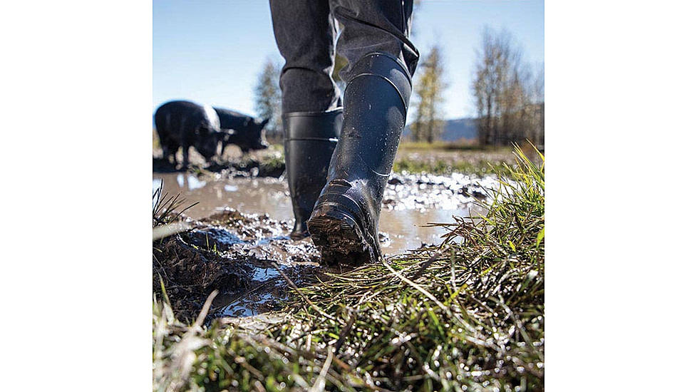 Servus CT 14in Steel Toe Boot - Mens, Black, 11, 18821-BLM-110