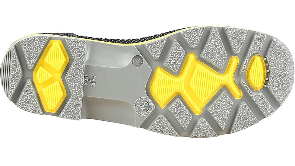 Servus SFTM Overboot Slip-On 4 in - Mens, Black / Yellow, 7, 75109-BLM-070