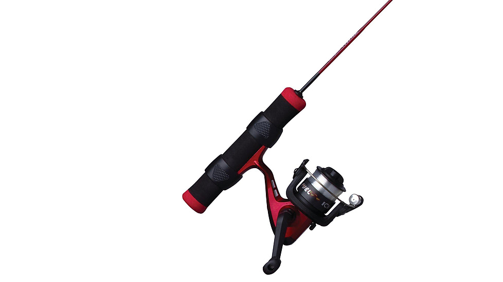 Shakespeare Fuel Ice Combo, 5.2/1, Right/Left, 25in. Rod Length, Ultra Light Power, 1 Piece Rod, FUEL25ULCBO