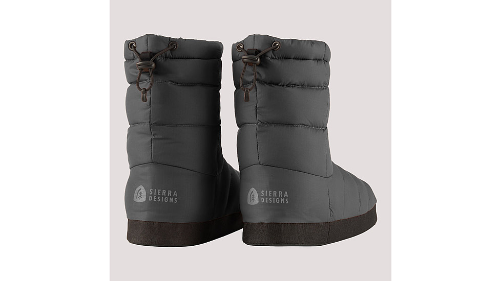Sierra Designs Down Bootie, Gunmetal, Medium, 44594823GM-MD