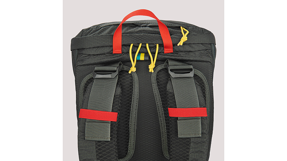 Sierra Designs Flex Hike 20-30L Backpacks, Peat/Fiery Red, 80711823PT