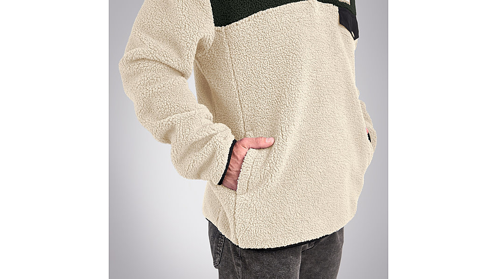 Sierra Designs Hale Snap Pullover - Mens, Cream, Large, 22940923CRM-LG