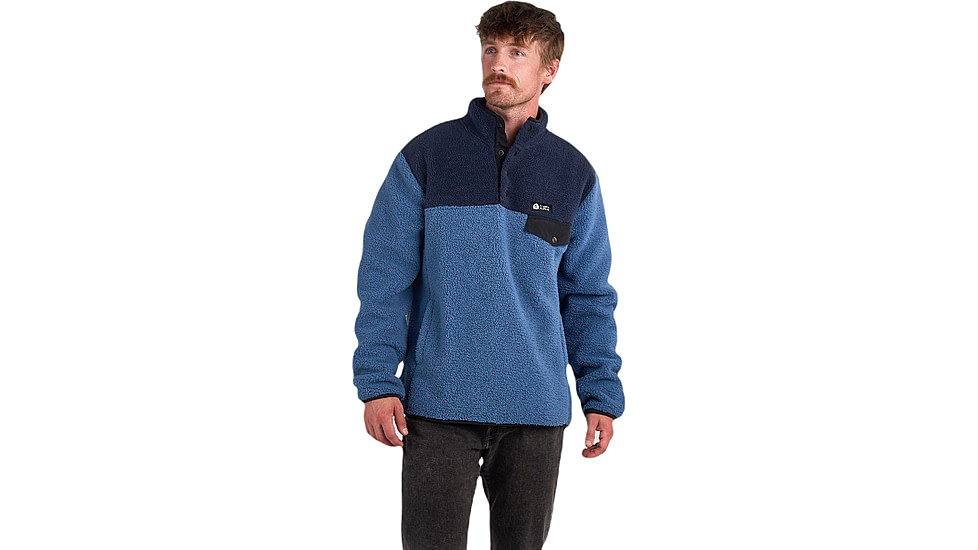 Sierra Designs Hale Snap Pullover - Mens, Navy, Medium, 22940923NV-MD
