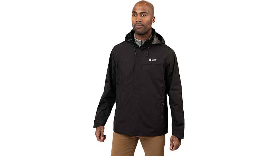 Sierra Designs Hurricane Jacket - Mens, Black, Large, 22595122BK-LG