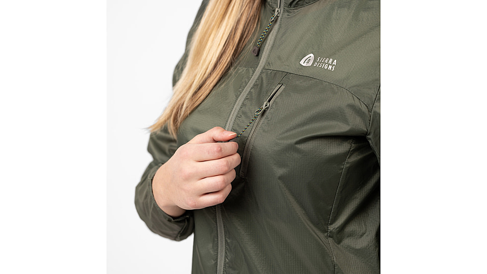 Sierra Designs Tepona Wind Jackets - Womens, Agave Green, Medium, 33595422AG-MD