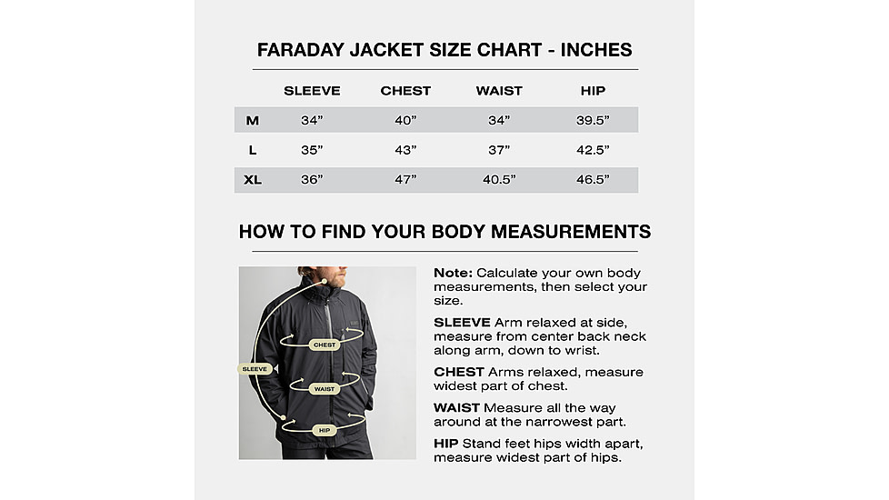 SLNT Faraday Jacket - Mens, Black, Large, SL-FRJ-01