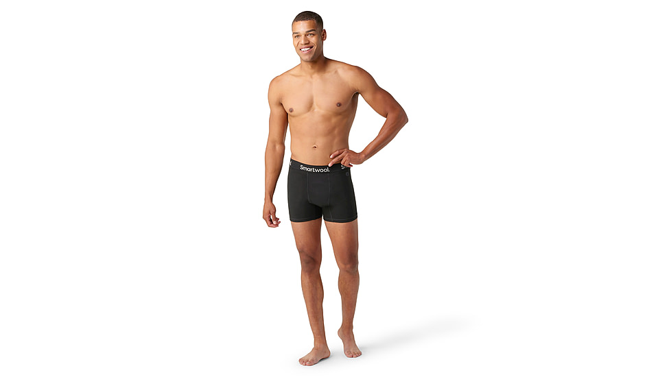 Smartwool Active Boxer Brief Boxed - Mens, Black, 2XL, SW0169960011XXL000