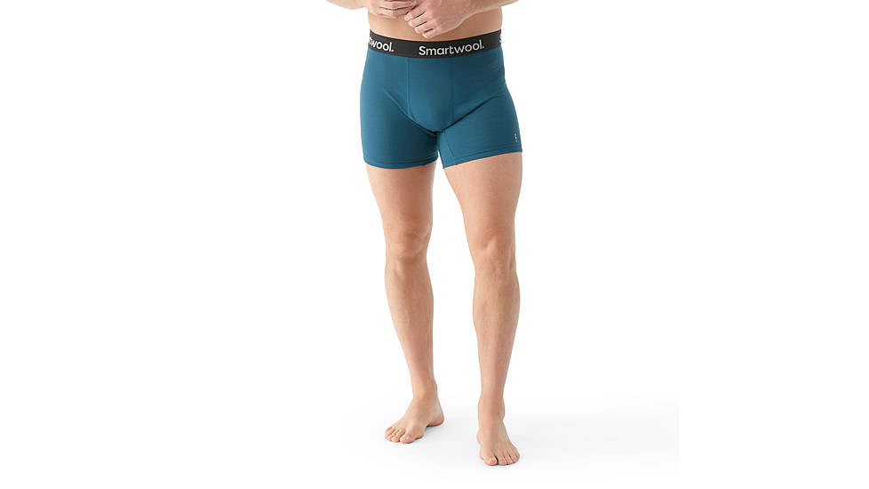 Smartwool Active Boxer Brief Boxed - Mens, Twilight Blue, Medium, SW016996G74100M000