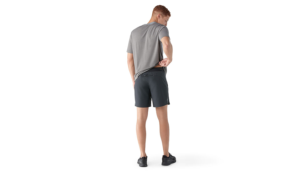 Smartwool Active Lined 7 in Short - Mens, Black, 2XL, SW0028390011XXL000