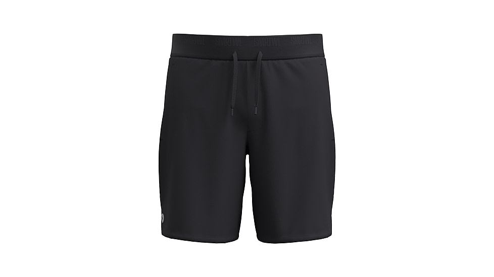 Smartwool Active Lined 7 in Short - Mens, Black, 2XL, SW0028390011XXL000
