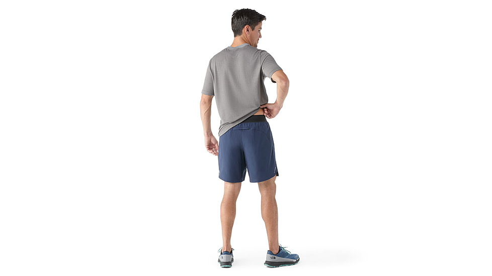 Smartwool Active Lined 7 in Short - Mens, Deep Navy, Extra Large, SW00283909210XL000