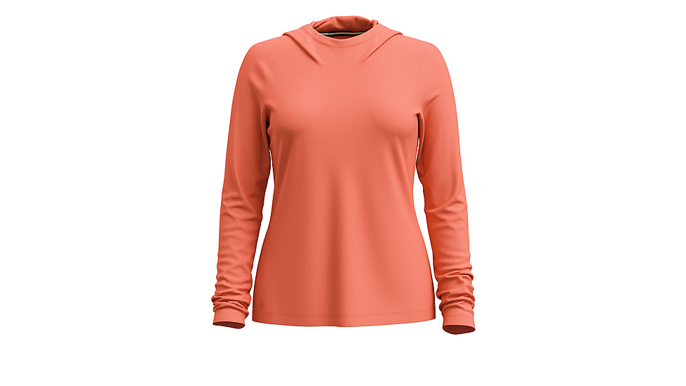 Smartwool Active Ultralite Hoodie - Womens, Coral Reef, Large, SW016592P35100L000