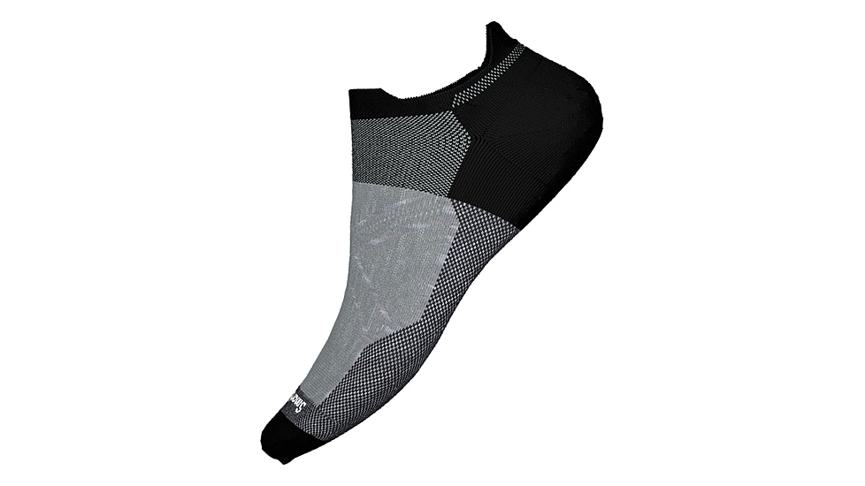 Smartwool Bike Zero Cushion Low Ankle Socks, Black, Extra Large, SW0019640011-001 BLACK-XL