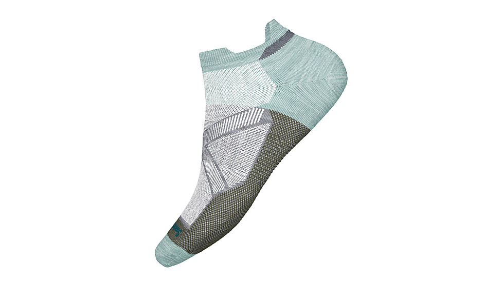Smartwool Bike Zero Cushion Low Ankle Socks - Womens, Frosty Green, Large, SW001969B721-L