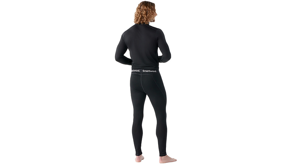 Smartwool Classic All-Season Merino Base Layer Bottom - Mens, Black, Large, SW016958001100L000