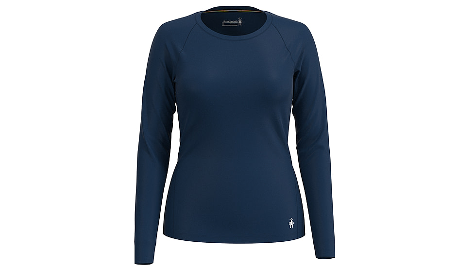 Smartwool Classic All-Season Merino Base Layer Long Sleeve - Womens, Twilight Blue, Extra Small, SW016912G741-XS