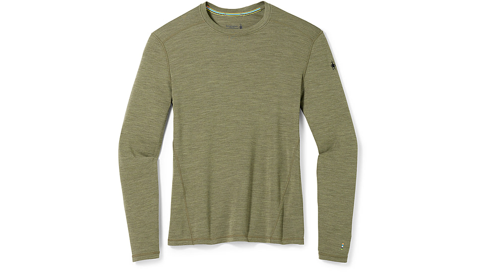 Smartwool Classic Thermal Merino Base Layer Crew - Mens, K66 Winter Moss Heather, Large, SW016349K66L