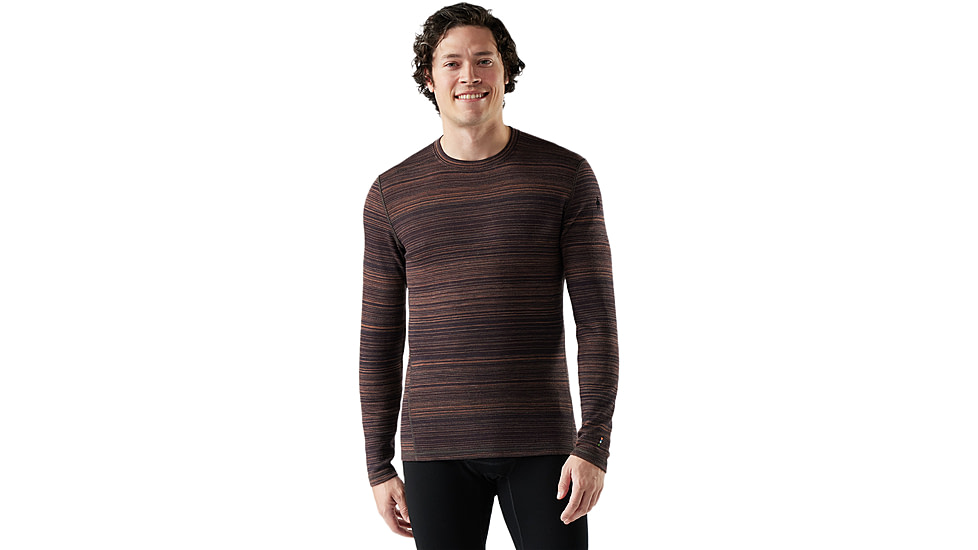 Smartwool Classic Thermal Merino Base Layer Crew - Mens, Mink Color Shift, Small, SW016349Q08100S000