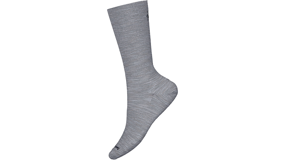 Smartwool Everyday Anchor Line Crew Socks, Light Gray, Medium, SW0017350391-M