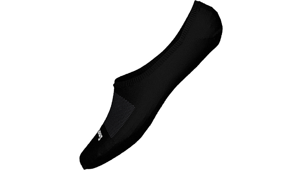 Smartwool Everyday Cushion No Show Socks, Black, Large, SW0019950011-001 BLACK-L